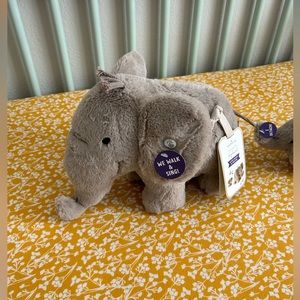 Musical engaging elephant toy for baby